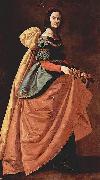 Francisco de Zurbaran Hl. Casilda von Toledo oil painting artist